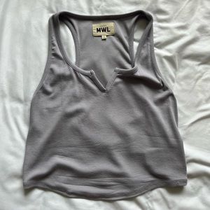 madewell cropped tank